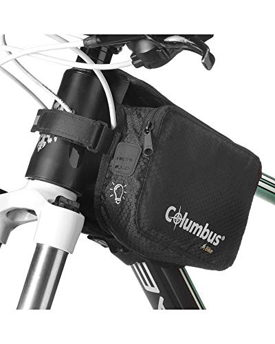 COLUMBUS Bike Frame Bag+ movil Bolso para Bici Ciclismo, Adultos Unisex, Multicolor (Multicolor), Talla Única