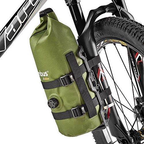 COLUMBUS- Fork Bag with Cage Green Bolsa de Horquilla