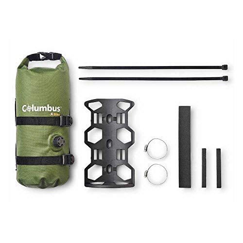 COLUMBUS- Fork Bag with Cage Green Bolsa de Horquilla