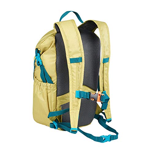 COLUMBUS Mochila Lariste, para Desplazamientos en Moto, Bici, Deportes al Aire Libre o el Día a Día. Capacidad 15 L. Color Verde.