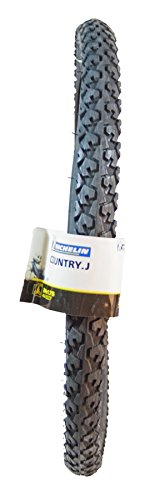 Comet BTT Country Cubierta, Michelin Rennradreifen Country'J, 47-406 (20X1.75), Schwarz, FA003466045, Negro, 20 x 1.75