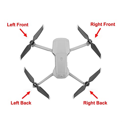 Compatible con MAVIC AIRE 2 DRUTO CUERPO DE CUERPO DE CUERCO DE CUERCO, PIEZAS DE REPARACIÓN DE DRUTÓN FRENTE A LA DERECHA ARTES FRENTE DEL MOTOR DE MOTOR DE MOTOR DE REPUESTO DE RECAMBIO DE RECAMBIO