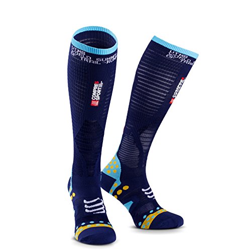 Compressport Calcetines Full Socks Ultralight Racing - UTMB 2017 - T2