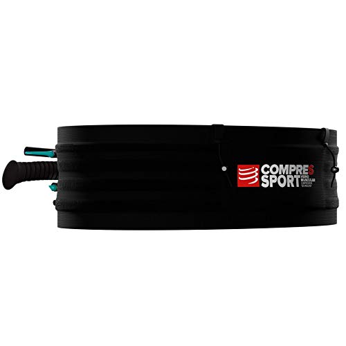 COMPRESSPORT Free Belt Pro XL/XXL - Cinturón de Running para Adultos, Color Negro