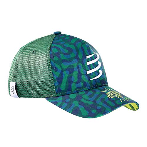 Compressport Gorra Trucker Cap - Camo Neon 2020 Verde