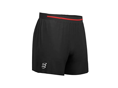 COMPRESSPORT Performance Short Sport Adulto Unisex, Negro, XL