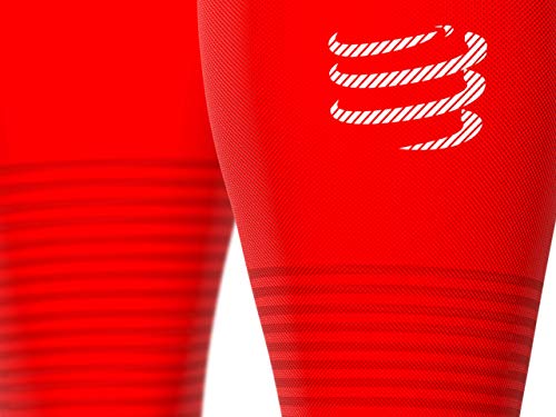 COMPRESSPORT R2 V2 Perneras, Hombre, Rojo, T1