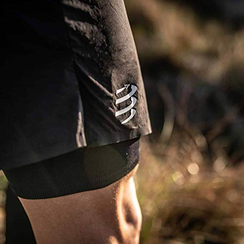 Compressport Trail 2-in-1 Short Hardloopbroek Heren Zwart