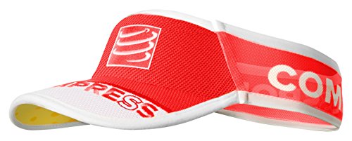 COMPRESSPORT Ultraligh Visor Visera, Unisex, Rojo, Talla Única