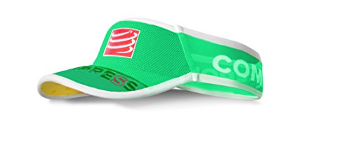 COMPRESSPORT Ultraligh Visor Visera, Unisex, Verde flúor, Talla Única