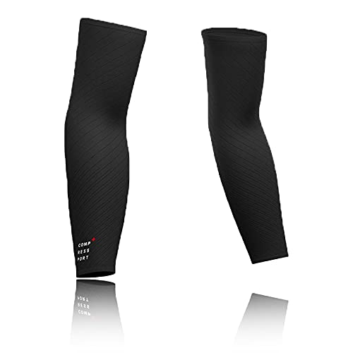 COMPRESSPORT Under Control 2020 - Mangas (talla T3, 28-31 cm), color negro