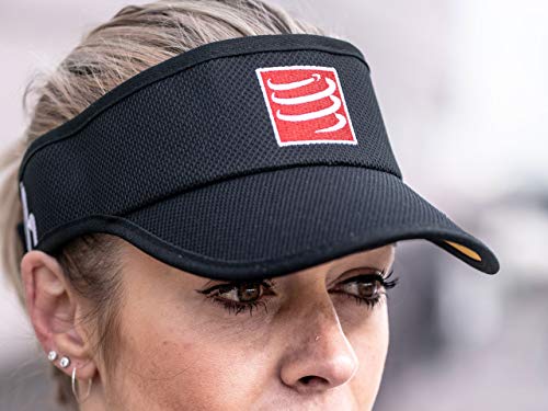 COMPRESSPORT Vine Visera, Unisex, Negro, Talla Única