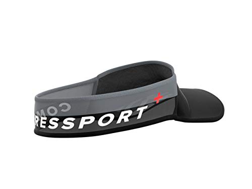 COMPRESSPORT Visor Ultralight Visera, Unisex-Adult, Negro, Talla Unica