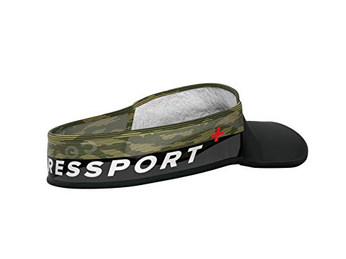 COMPRESSPORT Visor Ultralight Visera, Unisex-Adult, Negro/Camo, Talla Unica