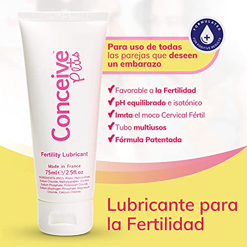 Conceive Plus Lubricante para La Fertilidad, Tubo 75ml