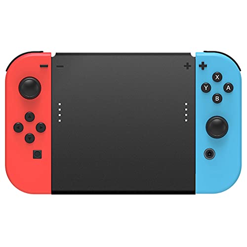 Conector de mango de juego para Nintendo Switch Joy-Con, mango de gamepad 5 en 1 con correa de muñeca para NS Switch Grip