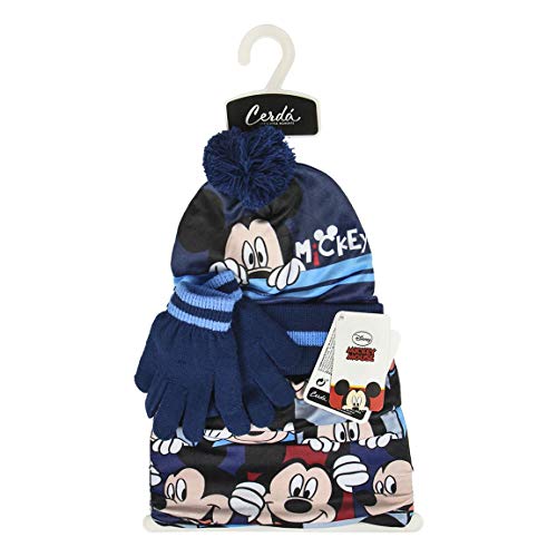 CONJUNTO 3 PIEZAS MICKEY
