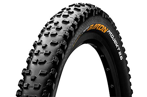 Continental Der Baron Projekt Protection Apex 27.5 X 2.6 Pneumatico per bicicletta, Unisex-Adult, Nero