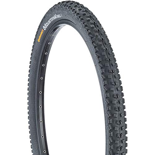 Continental Mountain King Neumáticos para Bicicleta, Unisex Adulto, Negro, 26 x 2.4