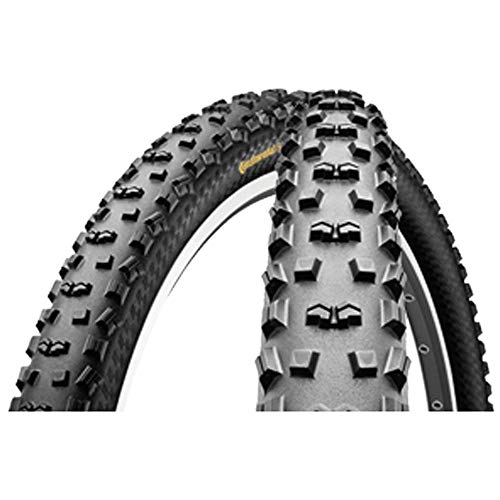 Continental Mountain King Neumáticos para Bicicleta, Unisex Adulto, Negro, 26 x 2.4