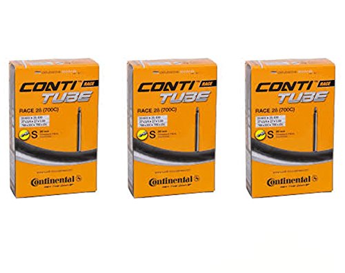 Continental Race 28 700c x 20-25 Bike Tubes - 80mm Presta Valve by Continental