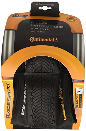 Continental Reifen Conti Speed King II Race Sport Faltbar Skin Cubierta, Unisex Adulto, Nero, 26 x 2,2"