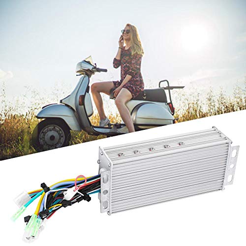 Controlador sin Escobillas E-Bike, Kit de Controlador de Motor de Scooter de Bicicleta Eléctrica con Panel de Pantalla LCD Impermeable(1000W 48V)