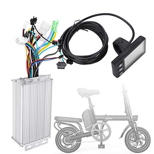 Controlador sin Escobillas E-Bike, Kit de Controlador de Motor de Scooter de Bicicleta Eléctrica con Panel de Pantalla LCD Impermeable(1000W 48V)
