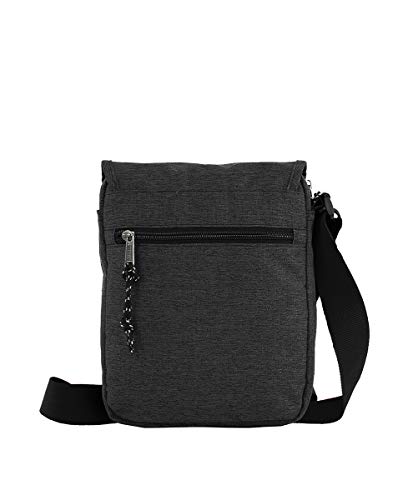 Coronel Tapiocca Denim Messenger Bag, 19 x 24 x 5 Negro Negro 19x24x5