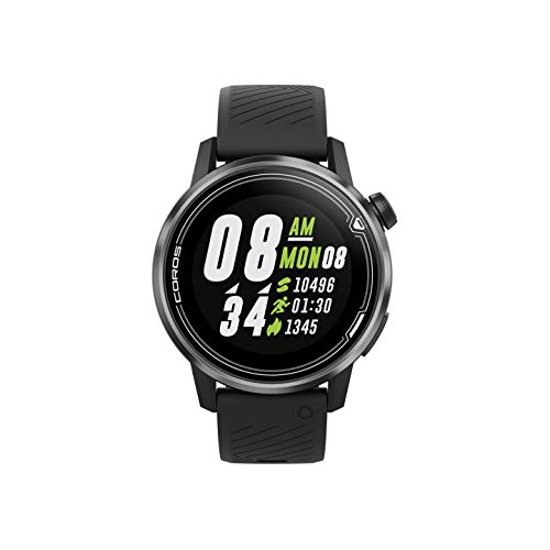 COROS APEX Premium Reloj GPS multideporte, batería de larga duración, titanio, cristal de zafiro, hR, barómetro, altímetro, brújula, conexiones ANT+ y BLE, Strava y picos de entrenamiento