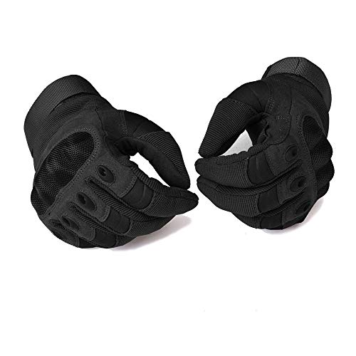 COTOP Guantes de moto, guantes de pantalla táctil de nudillos duros Guantes de motocicleta ATV Riding Full Finger Motocicleta Bicicleta Bicicleta Ciclismo Guantes deportivos para hombres