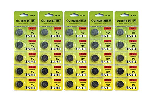 CR1632 3V Súper baterías de botón de litio