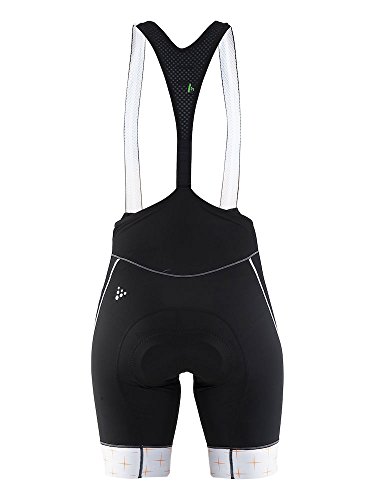 Craft Belle Glow Bib Culote, Mujer, Black-Sprint, S