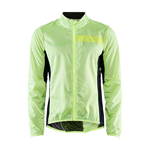 Craft Chaqueta de ciclismo para hombre Essence Light Wind Jkt, Hombre, Chaqueta de ciclismo., 1908813-851000-5, Flumino, medium