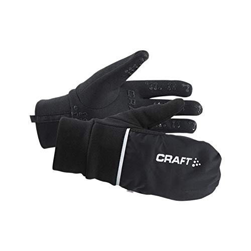 Craft Craft3 Acc Hybrid Weather - Guantes de Ciclismo para Hombre, Color Negro, Talla 2XL