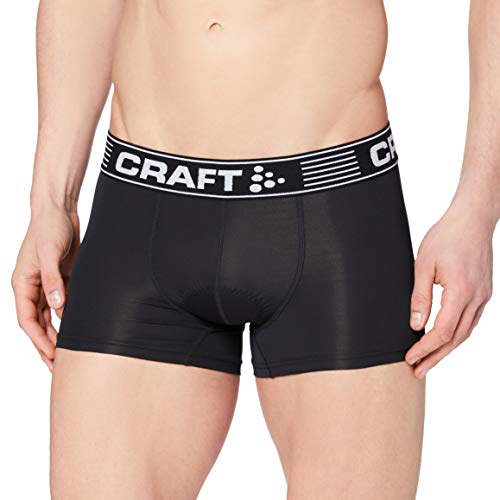 Craft Hombre Greatness Bike Boxer M Calzoncillos de Ciclismo, Hombre, Greatness Bike Boxer M, Blanco/Negro, Medium