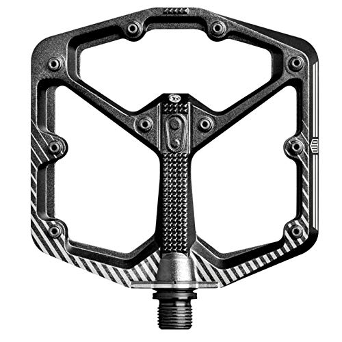 Crank Brothers Pédales Stamp 7 Small Macaskill Edition MTB, Unisex Adulto, Negro y Blanco
