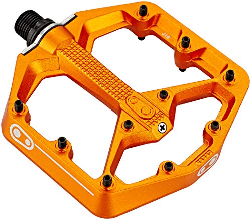 Crank Brothers Stamp 7 Small Orange Pedales para Bicicleta de montañ, Unisex Adulto, Naranja