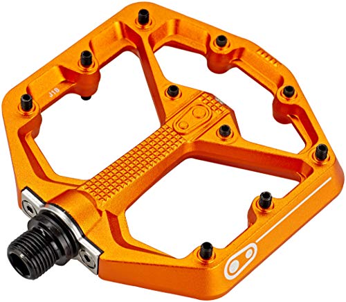 Crank Brothers Stamp 7 Small Orange Pedales para Bicicleta de montañ, Unisex Adulto, Naranja