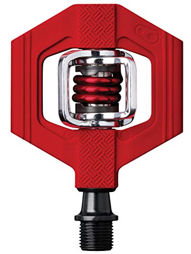 Crankbrothers Candy1 Pedal de Bicicleta Unisex, Rojo