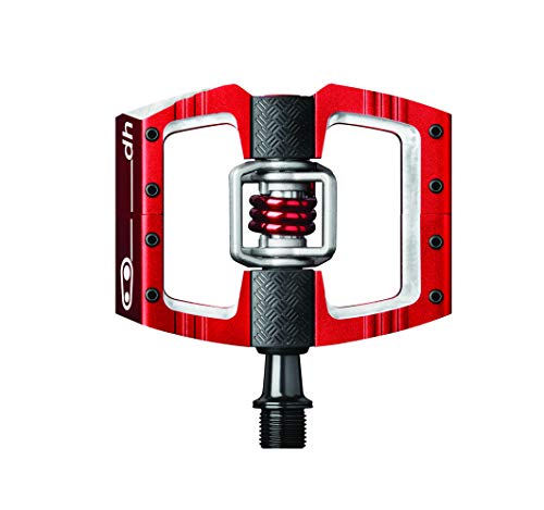 CRANKBROTHERS Mallet-DH Pedales, Unisex, Rojo, Talla única
