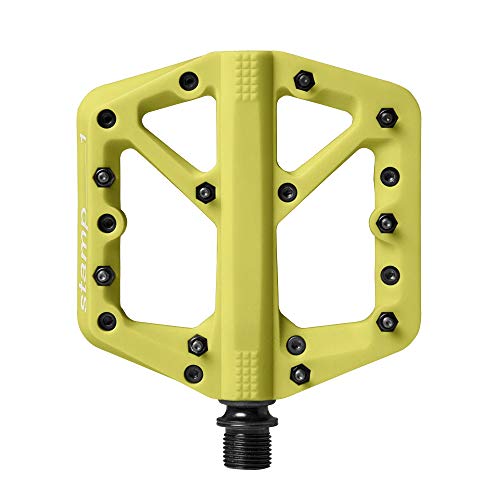 CRANKBROTHERS Stamp-1 Pedales, Unisex, Amarillo limón, S