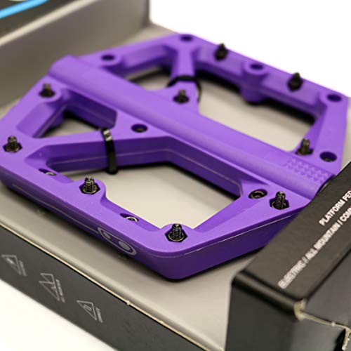 CRANKBROTHERS Stamp-1 Pedales, Unisex, Morado, L