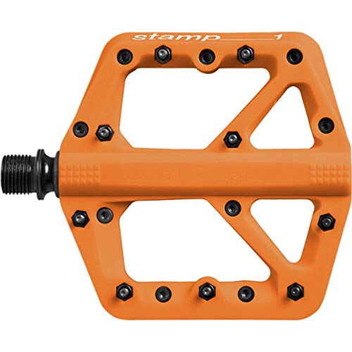 CRANKBROTHERS Stamp-1 Pedales, Unisex, Naranja, S