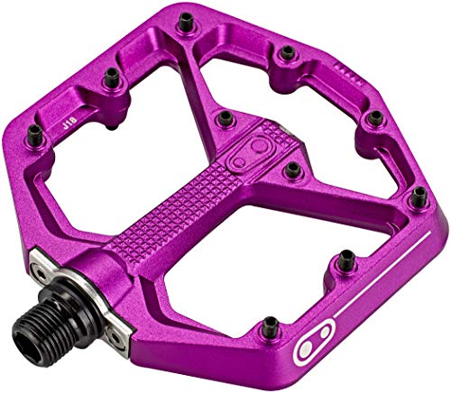 CRANKBROTHERS Unisex's Stamp 7 - Pedales pequeños para Bicicleta, Color Morado