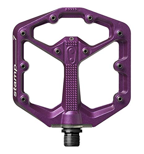 CRANKBROTHERS Unisex's Stamp 7 - Pedales pequeños para Bicicleta, Color Morado