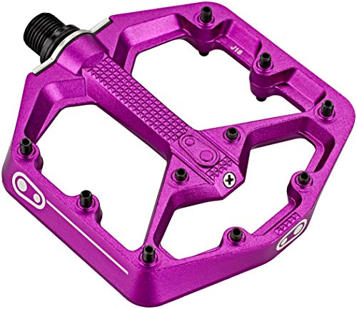 CRANKBROTHERS Unisex's Stamp 7 - Pedales pequeños para Bicicleta, Color Morado