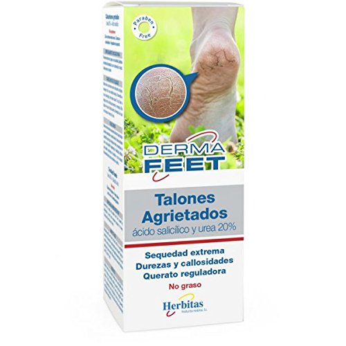 Crema Talones Agrietados 60 ml (UREA 20%, ROSA MOSQUETA) incluye guia para el cuidado del pie GRATIS.