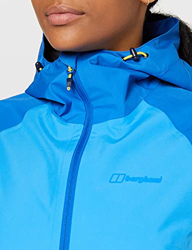 Cressi Berghaus Paclite 2.0 Gore-Tex - Chaqueta impermeable para mujer, Mujer, chaqueta impermeable, 422056DI3, Blithe/Daphne, 36