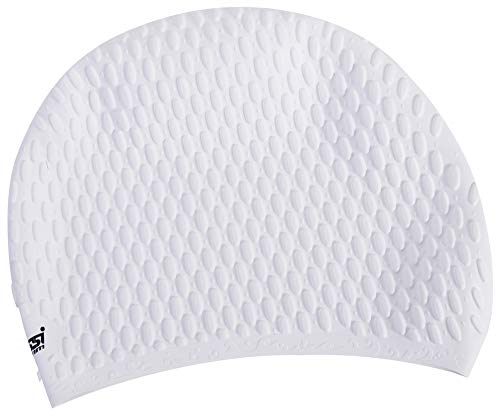 Cressi Silicone Lady Cap Gorro de Baño, Mujer, Blanco, Uni